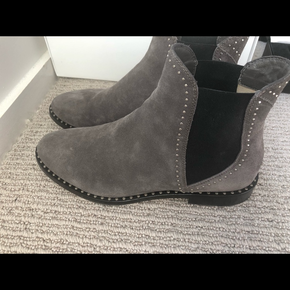 Micro Stud Chelsea Booties - image 4